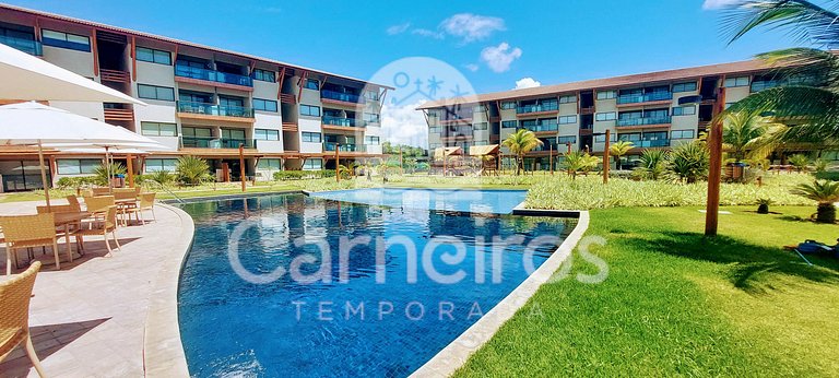 Flat 2 Quartos - La Fleur Polinésia - Porto de Galinhas