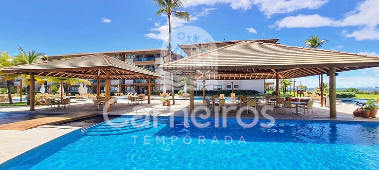 Flat 02 Quartos com Piscina Privativa - La Fleur Polinésia