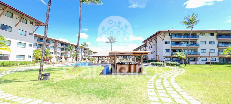 Flat 2 Quartos - La Fleur Polinésia - Porto de Galinhas