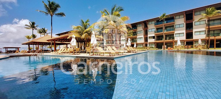 Flat 02 Quartos com Piscina Privativa - La Fleur Polinésia