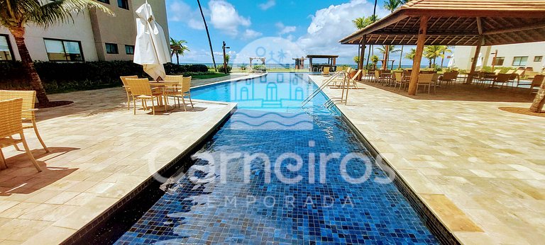 Flat 2 Quartos - La Fleur Polinésia - Porto de Galinhas