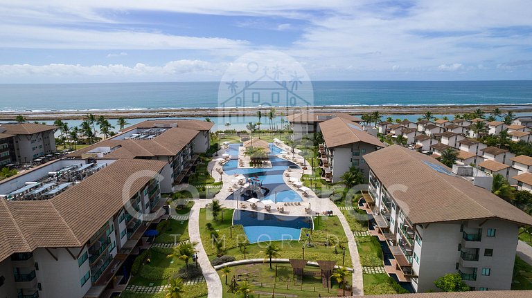 Flat 02 Quartos com Piscina Privativa - La Fleur Polinésia