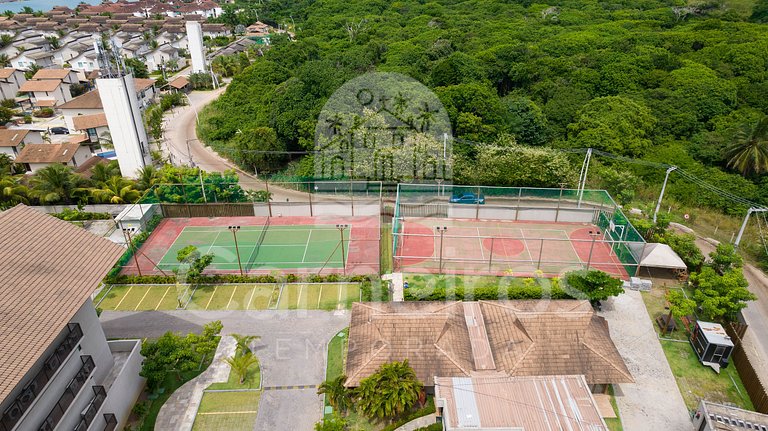 Flat 02 Quartos com Piscina Privativa - La Fleur Polinésia