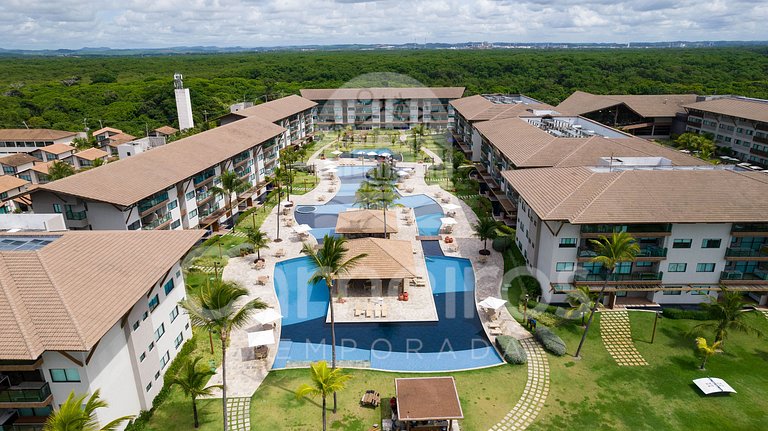 Flat 02 Quartos com Piscina Privativa - La Fleur Polinésia