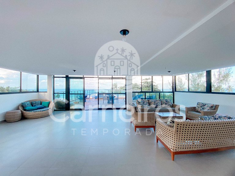 Maraca Beach Residence II - Flat com varanda (C15)
