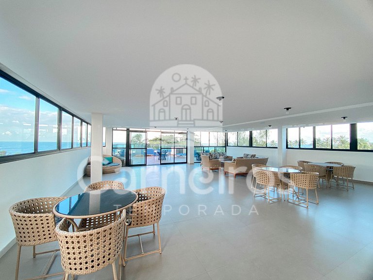 Maraca Beach Residence II - Flat com varanda (C15)