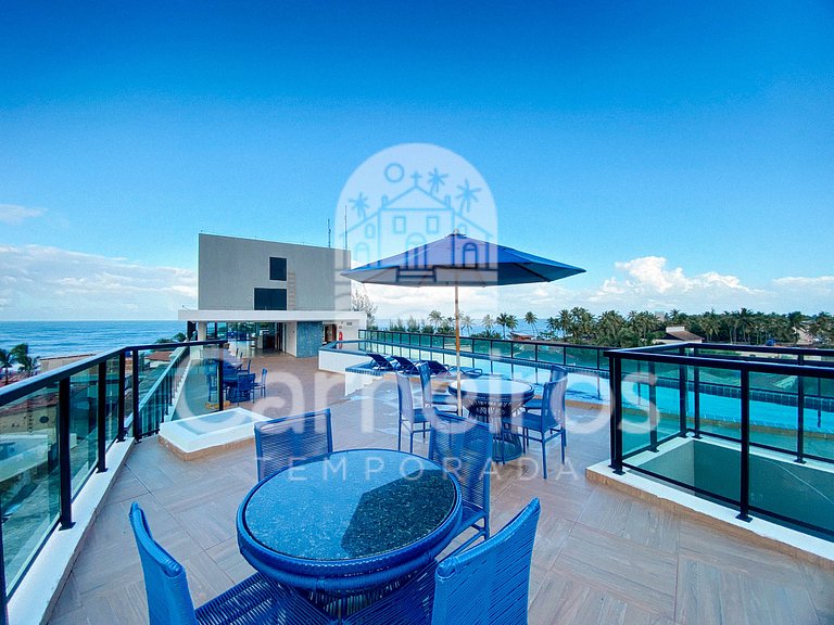 Maraca Beach Residence II - Flat com varanda (C15)
