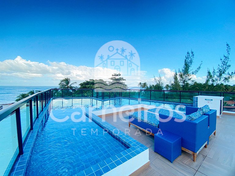 Maraca Beach Residence II - Flat com varanda (C15)