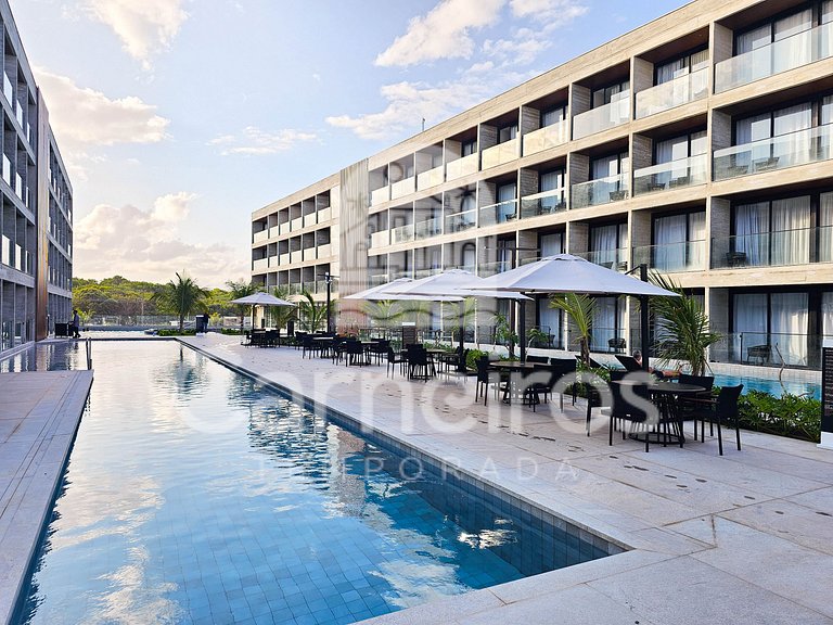 Flat 1 Quarto no Por Alto Resort
