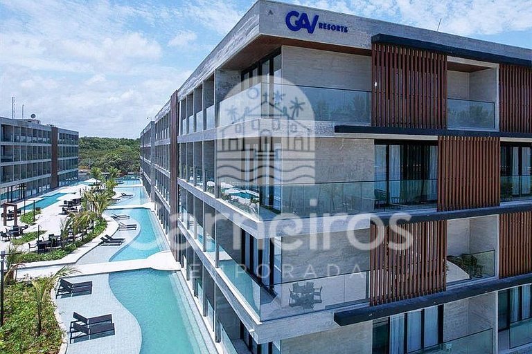 Flat 1 Quarto no Por Alto Resort