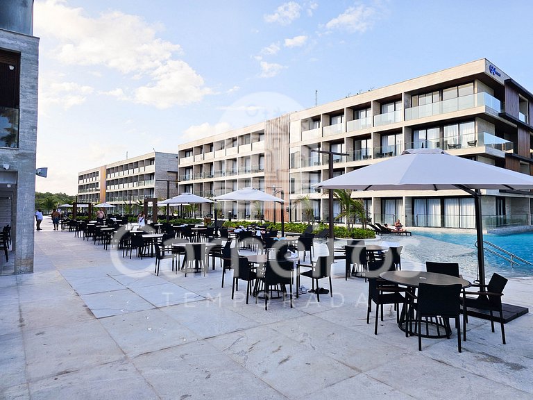 Flat 1 Quarto no Por Alto Resort