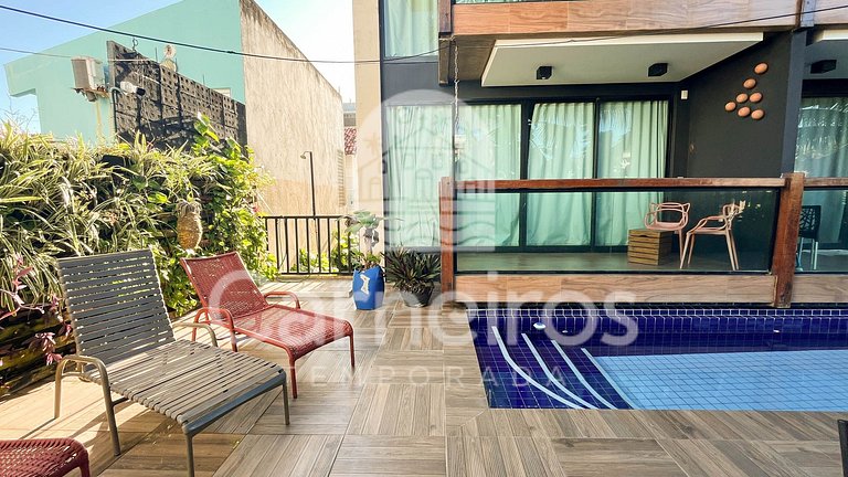 Merepe Residence |  1QT | Flat Equipado (C01)