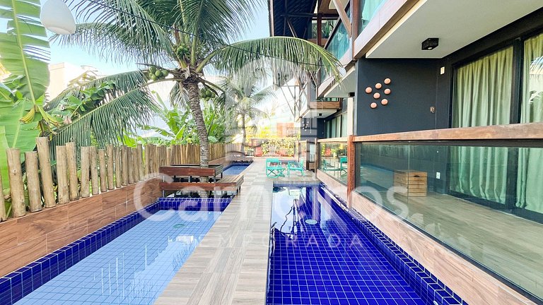 Merepe Residence |  1QT | Flat Equipado (B01)