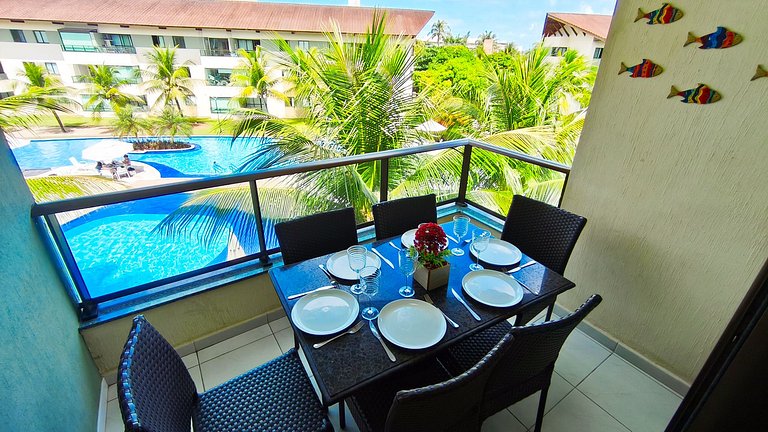 Flat 1 quarto - Carneiros Beach Resort (C11-D)