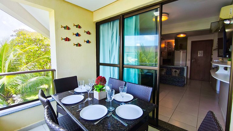 Flat 1 quarto - Carneiros Beach Resort (C11-D)