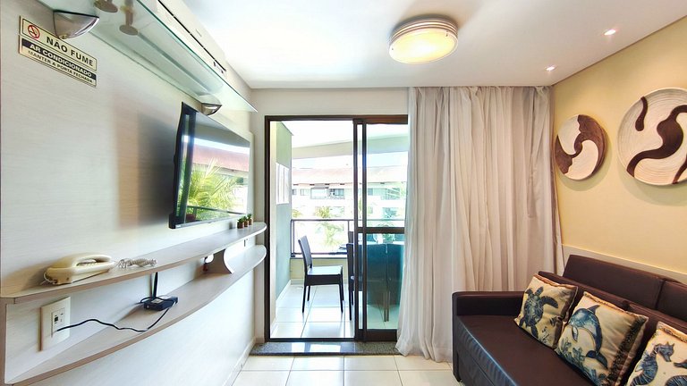 Flat 1 quarto - Carneiros Beach Resort (C11-D)