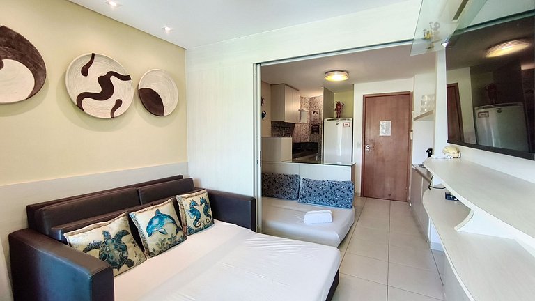 Flat 1 quarto - Carneiros Beach Resort (C11-D)