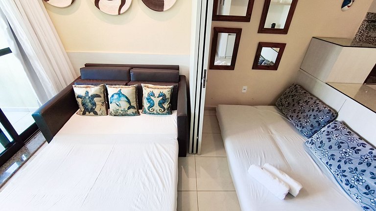 Flat 1 quarto - Carneiros Beach Resort (C11-D)