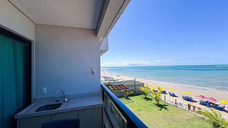 Tamandaré |Studio Vista Mar |Praia e Piscina (A09)
