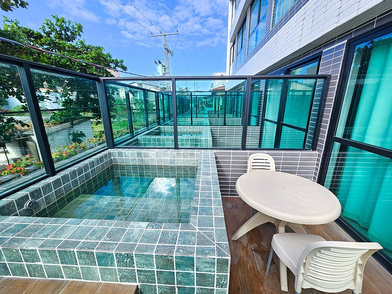 Studio |  Mahrak Villa | Piscina Privativa (A01)
