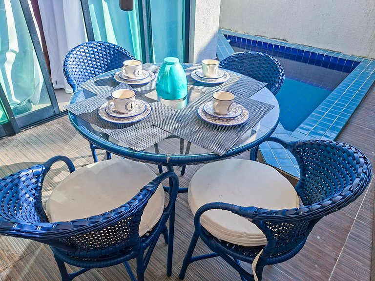 Cupe Summer: Flat Garden Exclusivo e Piscina (X2)