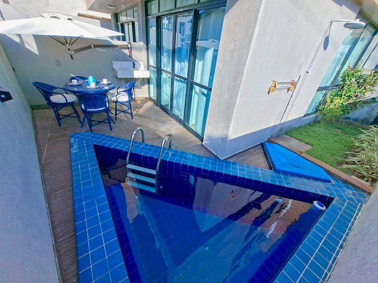 Cupe Summer: Flat Garden Exclusivo e Piscina (X2)