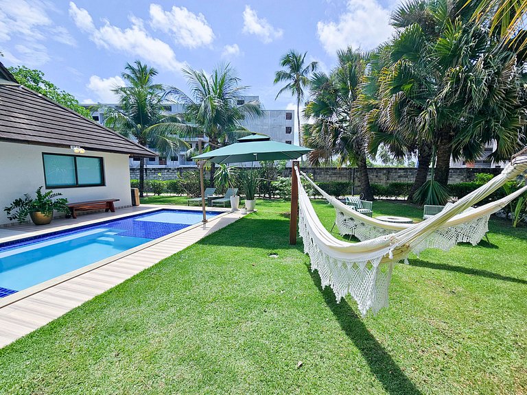 Carneiros | Bangalô c/ Piscina e Secretária (A6)