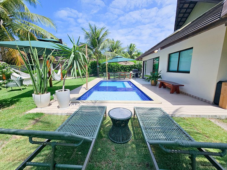 Carneiros | Bangalô c/ Piscina e Secretária (A6)