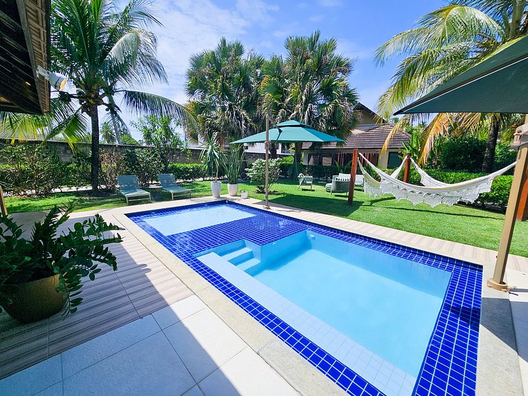 Carneiros | Bangalô c/ Piscina e Secretária (A6)