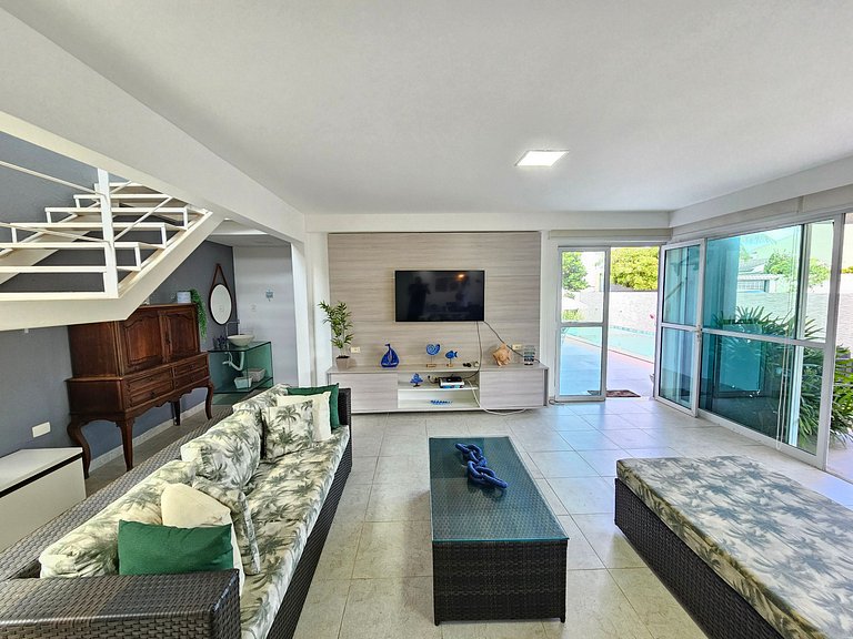 Casa luxo c/ Piscina Privativa e 6 Suítes