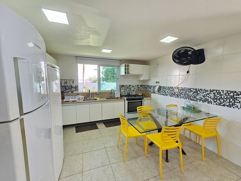 Casa luxo c/ Piscina Privativa e 6 Suítes