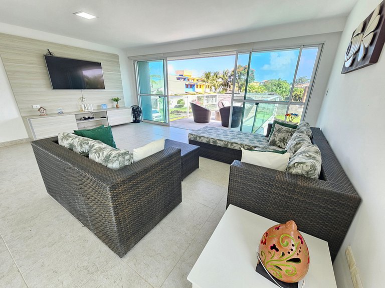 Casa luxo c/ Piscina Privativa e 6 Suítes