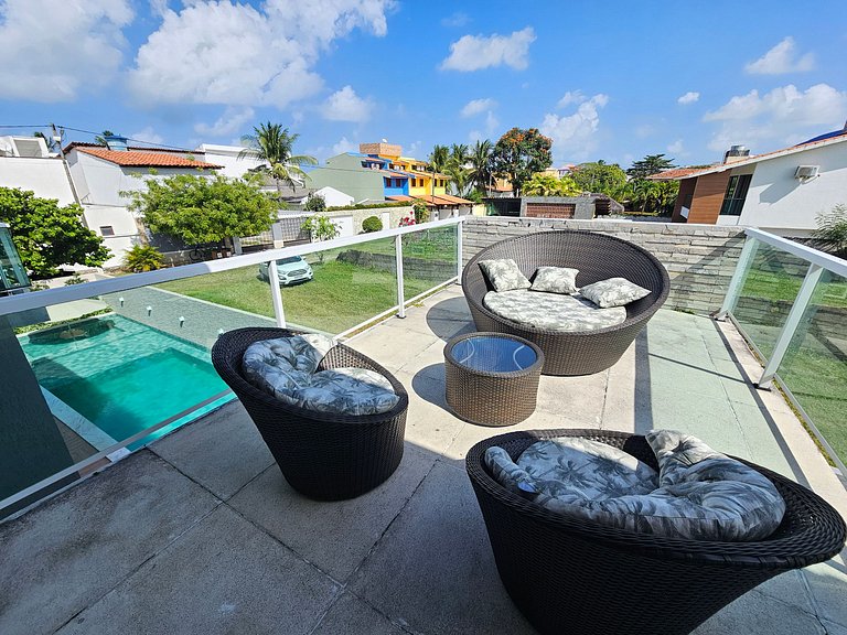 Casa luxo c/ Piscina Privativa e 6 Suítes