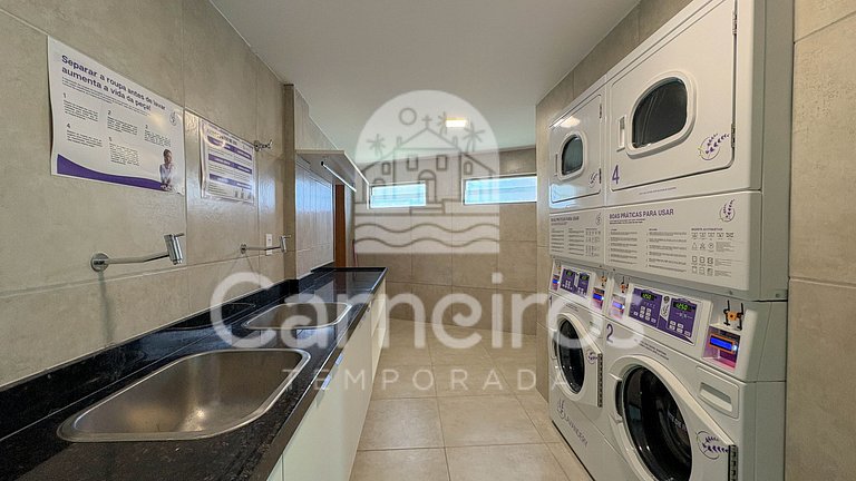 Carneiros | Studio Moderno | 5min do Mar (B19-2)