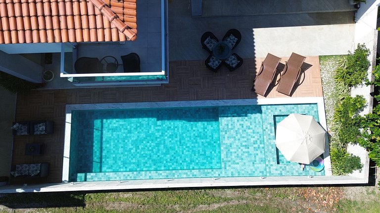 Casa luxo c/ Piscina Privativa e 6 Suítes