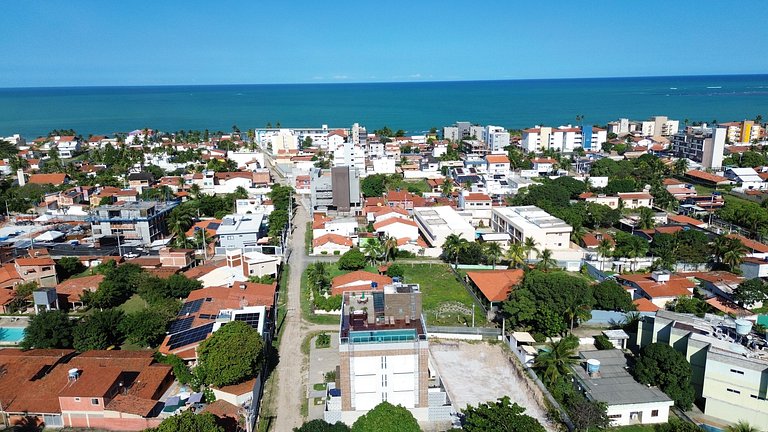 Lindo flat Studio no Beach Way Carneiros (C08)