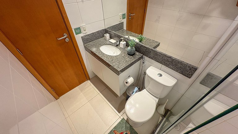 Carneiros | Bangalô c/ Piscina e Secretária (A6)