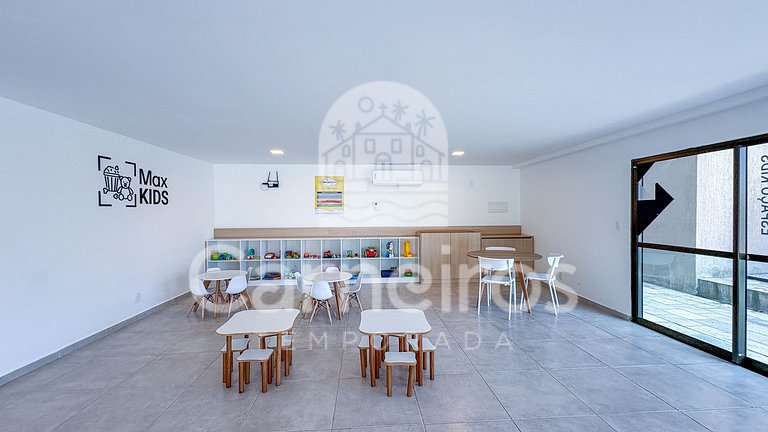 Carneiros | Studio Térreo c/ Piscina | Max (X2-2)