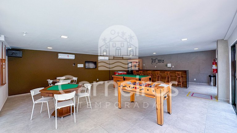 Carneiros | Studio Térreo c/ Piscina | Max (X2-2)