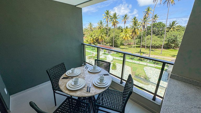 Studio em Resort | Vista Piscina (C09-3 GBR)