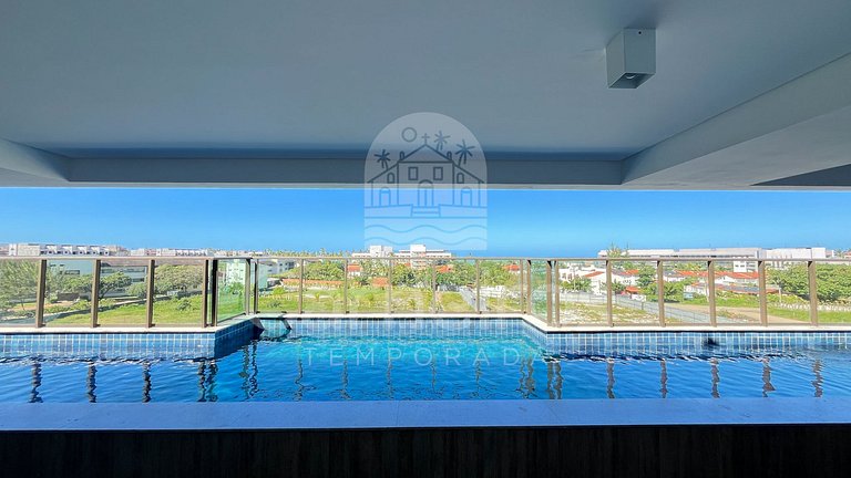 Carneiros | Flat Climatizado Perto da Praia(C06-1)