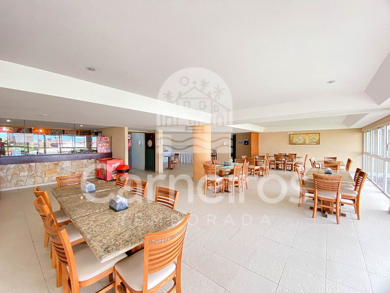 Marupiara | Apt com Varanda e Vista para o Jardim