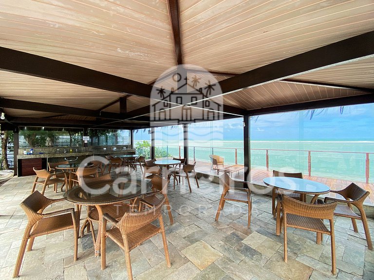 Marupiara | Apt com Varanda e Vista para o Jardim