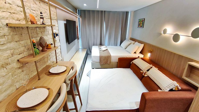 Carneiros | Studio 120m da Praia (B04)