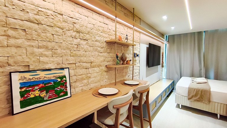 Carneiros | Studio 120m da Praia (B04)