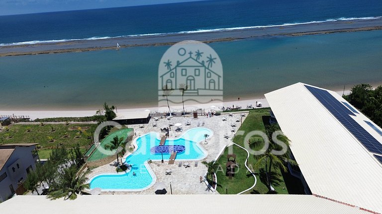 Marupiara | Apt com Varanda e Vista para o Jardim