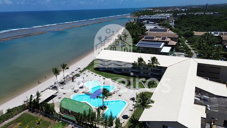 Marupiara | Apt com Varanda e Vista para o Jardim