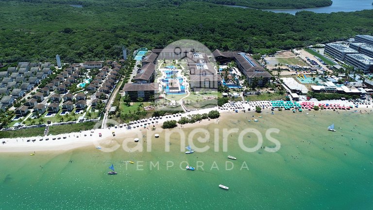 Flat 2 Quartos no La Fleur Polinésia (A01-32)