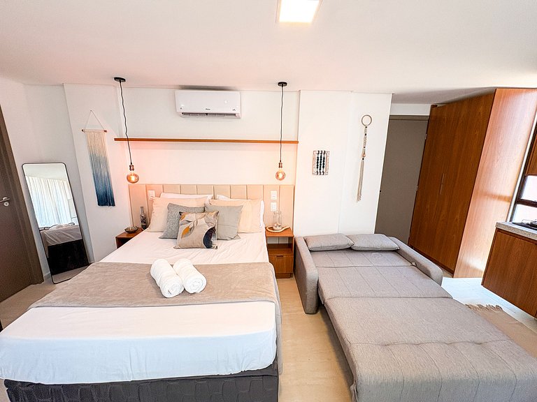 Carneiros | Studio 120m da Praia (B01)