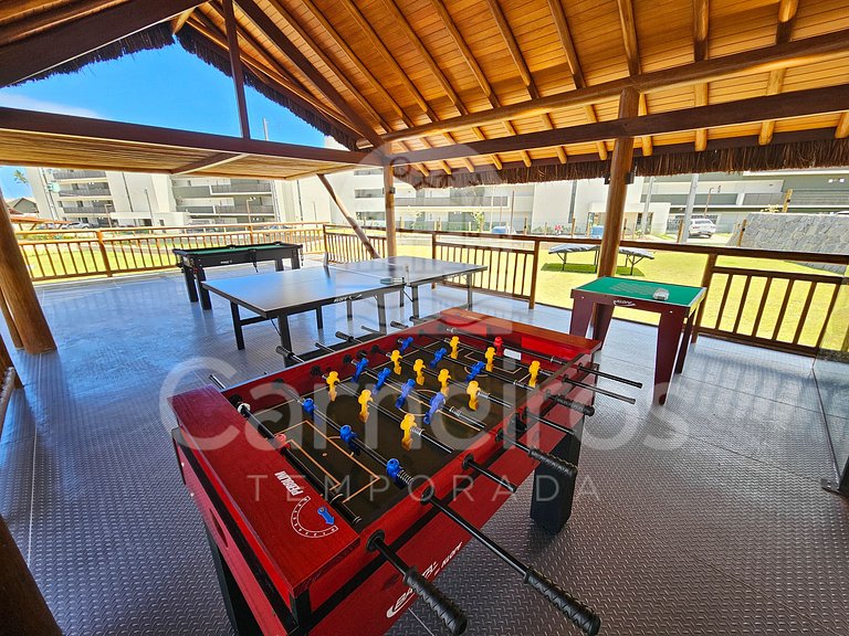 Studio no Carneiros Atlântico | Pé na areia (D018)